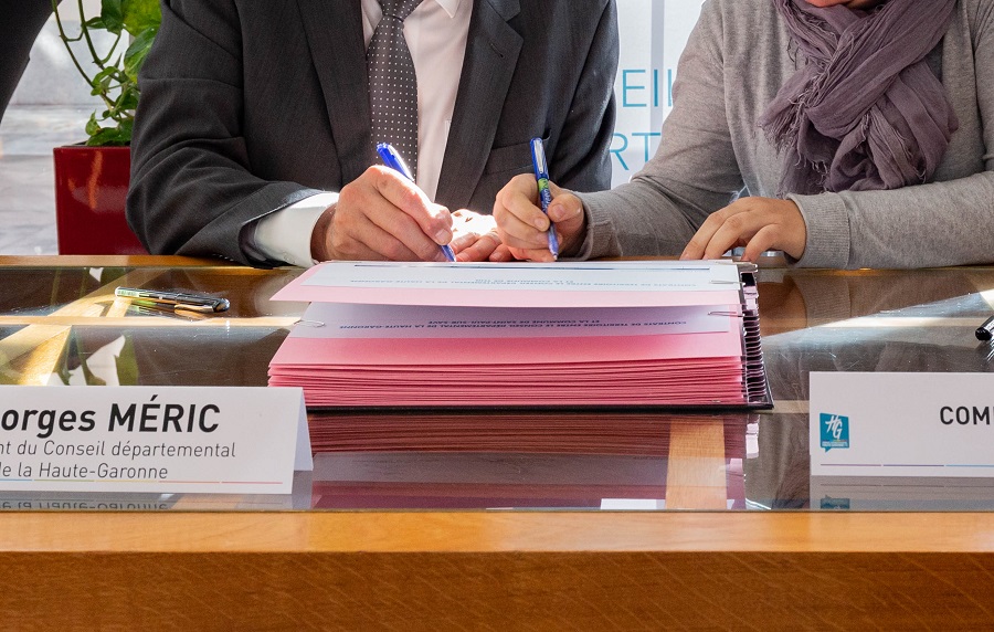 Signature des contrats de territoire avec la Communauté de communes du Volvestre