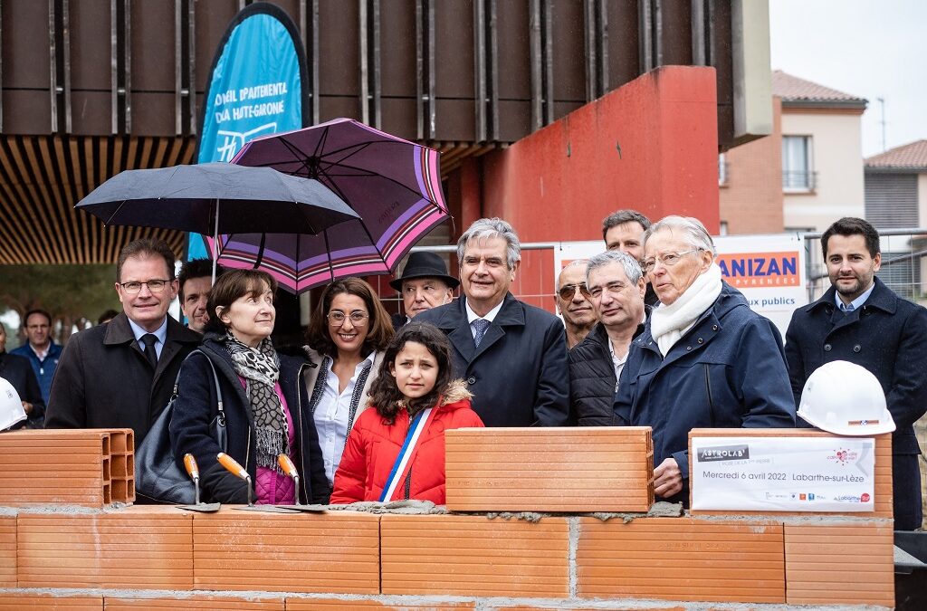 Pose de la première pierre du nouvel espace culturel L’Astrolab – Mercredi 6 avril à 14h – Labarthe-sur-Lèze