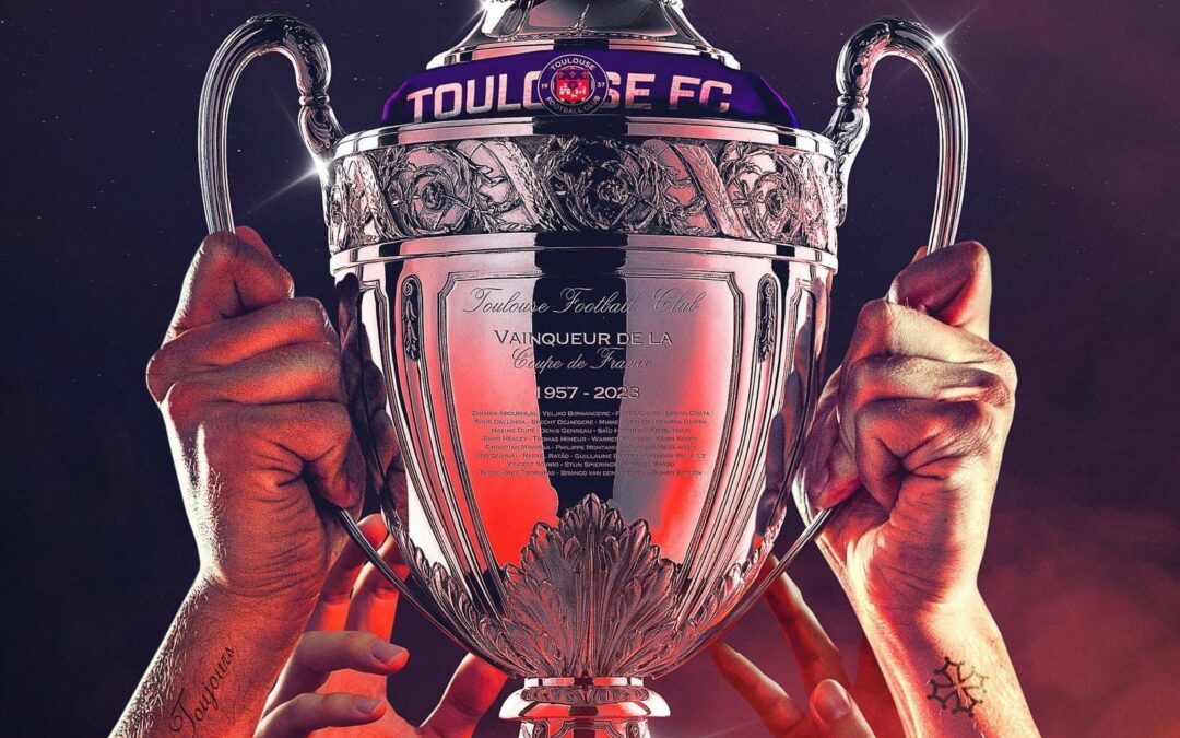 Sébastien Vincini félicite le Toulouse Football Club, vainqueur de la Coupe de France