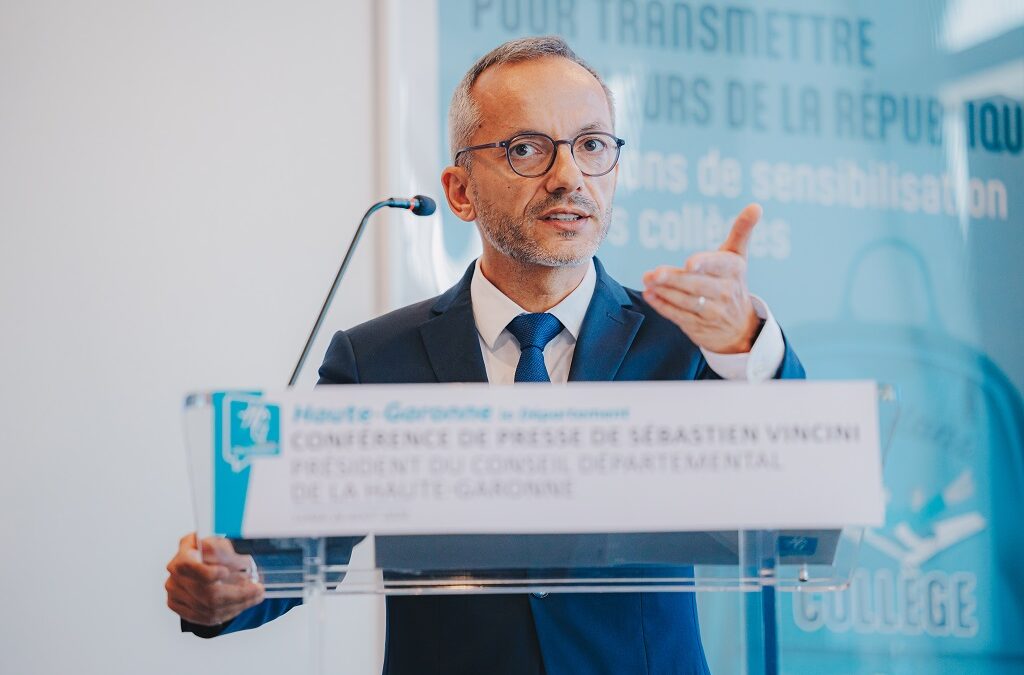 Sébastien Vincini, président du Conseil départemental de la Haute-Garonne : « Je préfère la force tranquille à l’agitation stérile »