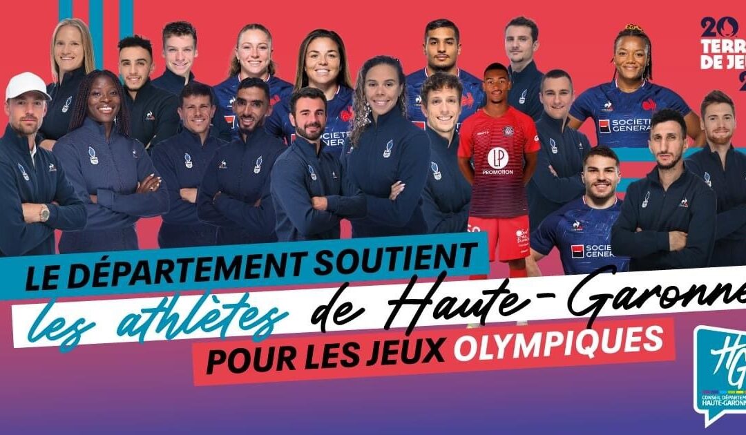 Jeux Olympiques de Paris 2024 – Sébastien Vincini, président du Conseil départemental : « La Haute-Garonne remporte  9 médailles olympiques, une grande fierté pour  le sport dans notre département ! »