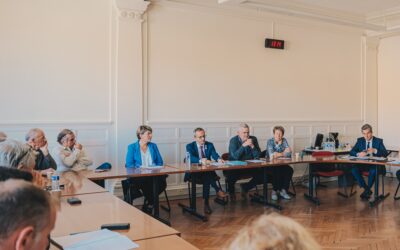 Rencontre de Sébastien Vincini avec les élus de la Communauté de communes Val Aïgo