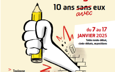 Table-ronde « Liberté d’expression : 10 ans après  que reste-t-il de l’esprit Charlie ? »  Vendredi 17 janvier à 19h – Hôtel du Département