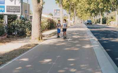 Le Département de la Haute-Garonne et le Cerema réalisent des études pour adapter les revêtements des pistes cyclables au changement climatique