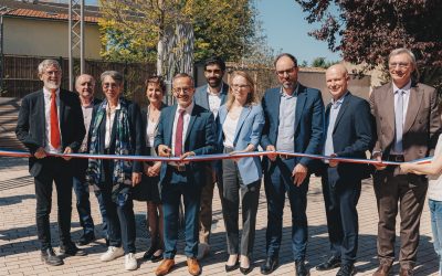 Sébastien Vincini a inauguré l’extension et la réhabilitation et du collège des Ponts Jumeaux à Toulouse